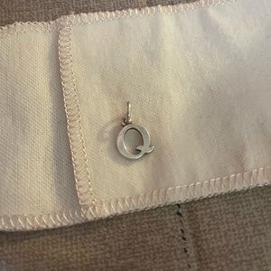 James Avery Script Initial “Q” charm